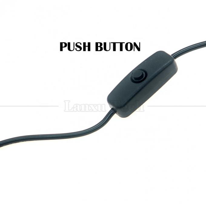 5V USB A 男性からタイプ C USB スイッチ 電源オンオフケーブル ラズベリーパイ LED ストライプ 2