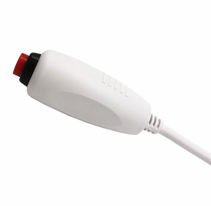 オーダーメイド 6.35 シングルボタンのスイッチライン 緊急電話 ボタン 看護師の電話ケーブル  看護師の駅のクリップ付き 看護師の電話システム 3