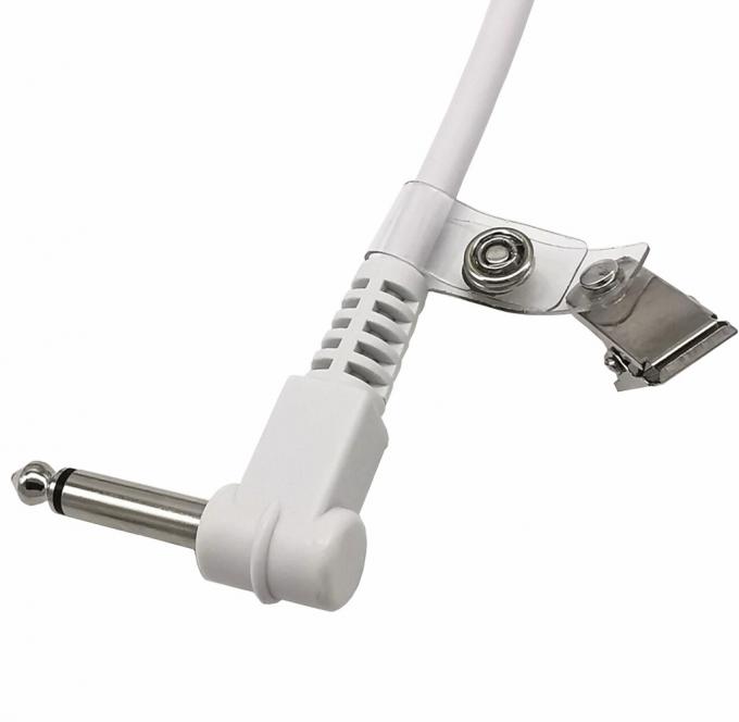 オーダーメイド 6.35 シングルボタンのスイッチライン 緊急電話 ボタン 看護師の電話ケーブル  看護師の駅のクリップ付き 看護師の電話システム 7