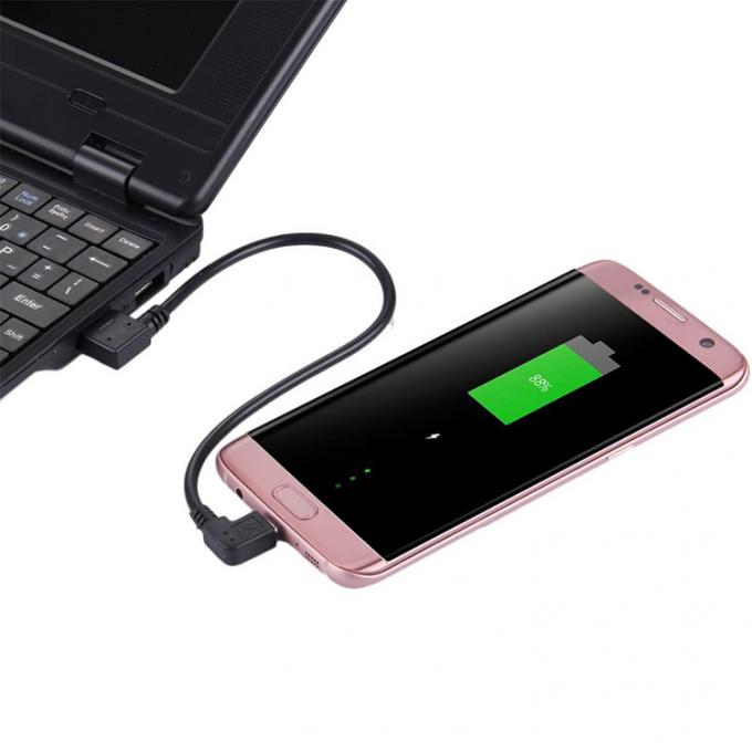 角度 USB から L 形 左 右 角 90 度 マイクロ V8 拡張 データ 充電 ケーブル 7