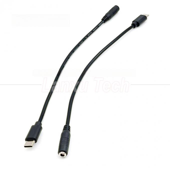 5VタイプCからDC 3.5x1.35mm 5.5x2.1mm 電源充電延長ケーブル 5