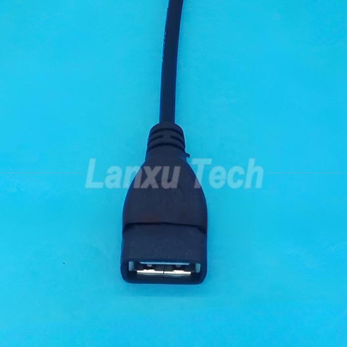 USB 2.0 A 男性から2 双 USB 女性 ジャック Y スプリッター ハブ 電源コード拡張アダプターケーブル 4