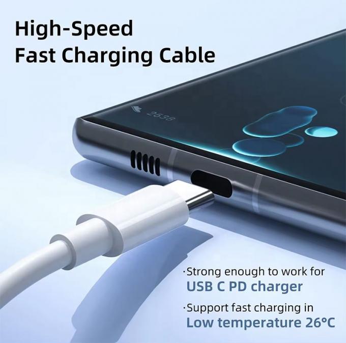 高品質の高速充電 60w 100w C型からC型PDデータ充電ケーブル 1
