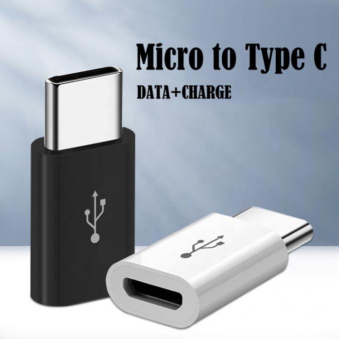 高互換性 マイクロB 女性からタイプC OTG 充電アダプター変換器 1