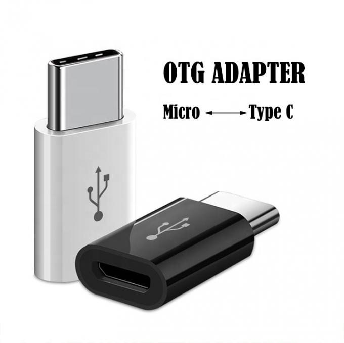 高互換性 マイクロB 女性からタイプC OTG 充電アダプター変換器 2
