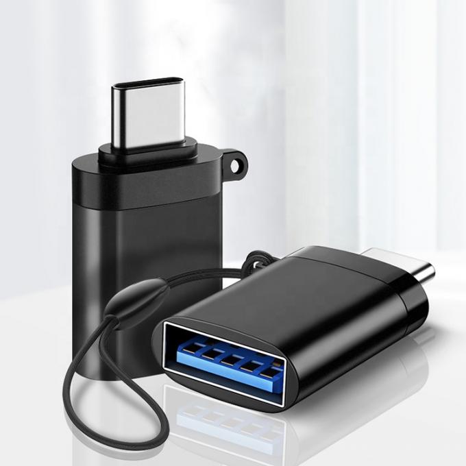 ポータブル ミニローナード メタルシェル OTGタイプC 3.1 男性からUSB 3.0 女性アダプター 0