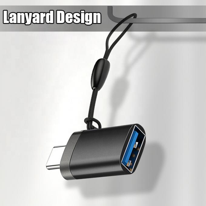 ポータブル ミニローナード メタルシェル OTGタイプC 3.1 男性からUSB 3.0 女性アダプター 1