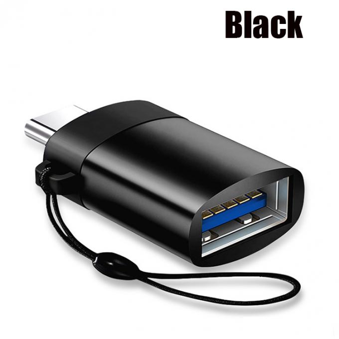 ポータブル ミニローナード メタルシェル OTGタイプC 3.1 男性からUSB 3.0 女性アダプター 5