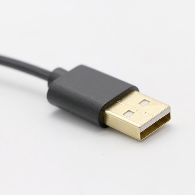 カスタム 3M ゴールド コネクタ 急速充電 春輪式 USBタイプC データ充電ケーブル 2