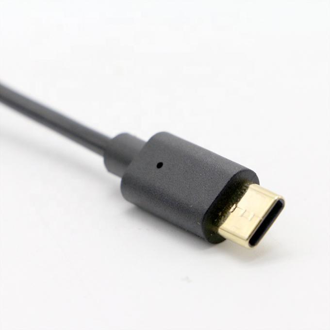 オーダーメイド 1M 2M 3M 急速充電 スプリング巻き回転式USBタイプCケーブル 1