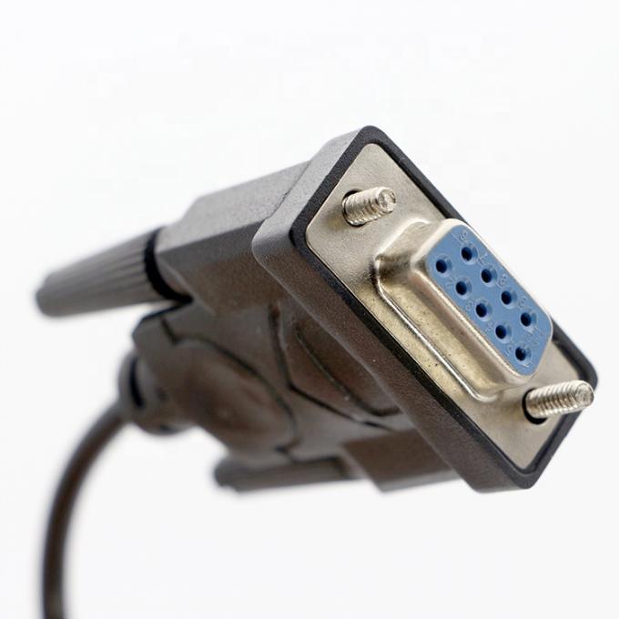 カスタム 90 度 右角 ミニ B USB 女性 DB9 RS232 シリアルケーブル 2