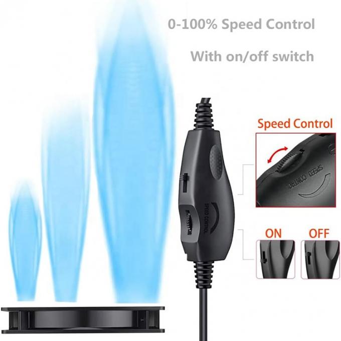 調節可能なUSB 5V ステップアップ DC 12V 3ピン 4ピン接続扇風機速度コントローラー パワーアダプターケーブル PC 冷却扇風機 3