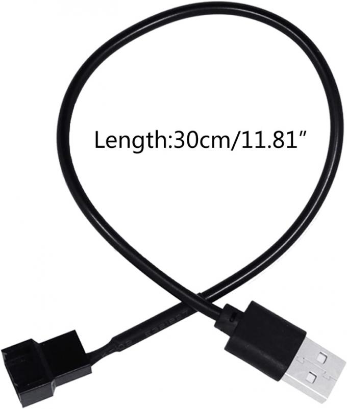 USBから3ピン4ピン モレックス 女性 PWM 5Vケース コンピュータ クーラー 冷却ファン 電源 アダプター 接続ケーブル 4