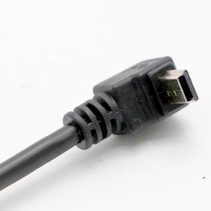 OEM 右左上下 90度角度 MINI USBケーブル PS3コントローラ MP3カメラ 4