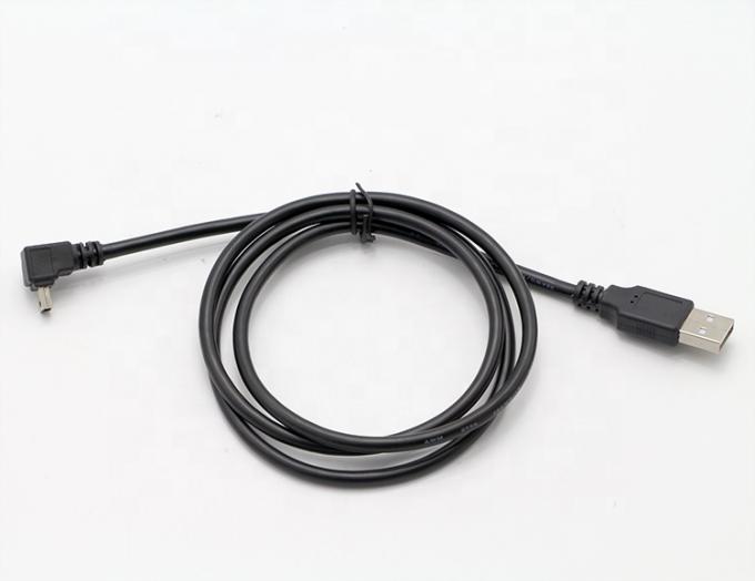 OEM 右左上下 90度角度 MINI USBケーブル PS3コントローラ MP3カメラ 1