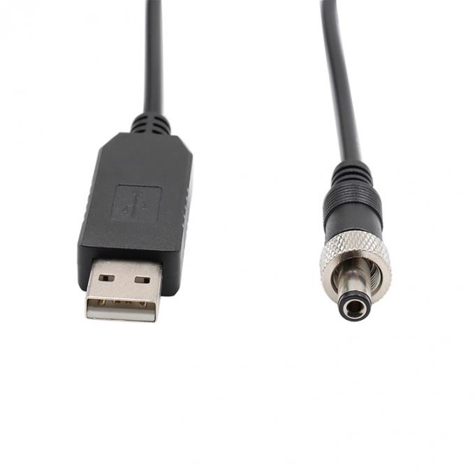 USB 5V から 12V DC スクリューマウント接続ケーブル 3