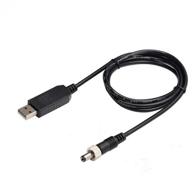 USB 5V から 12V DC スクリューマウント接続ケーブル 4