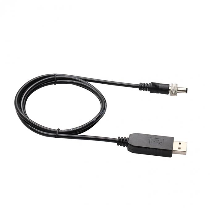 USB 5V から 12V DC スクリューマウント接続ケーブル 6