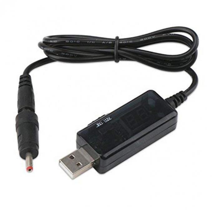 LEDディスプレイ 多相容電圧セットアップ ブースター 5V から 9V 12V USB から DC 充電ケーブル 3