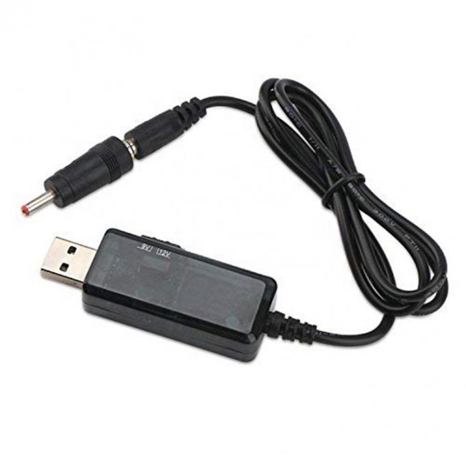 LEDディスプレイ 多相容電圧セットアップ ブースター 5V から 9V 12V USB から DC 充電ケーブル 7