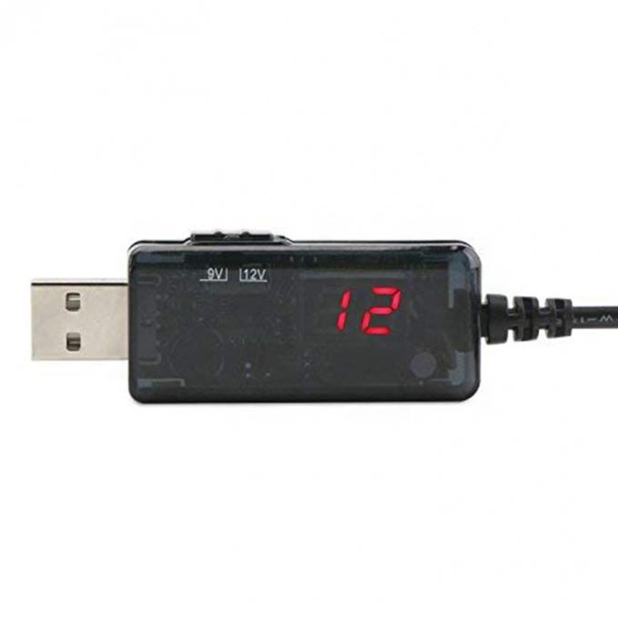 LEDディスプレイ 多相容電圧セットアップ ブースター 5V から 9V 12V USB から DC 充電ケーブル 5