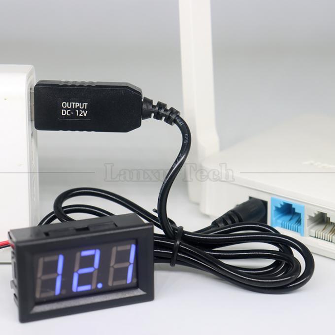 多機能 5V USBから 12V 9V DC 5.5x2.1mm ブーストセットアップ パワーコンバーター USBケーブル Wifi ルータ スピーカーランプ 3