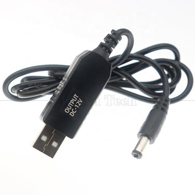 ホットセール 5V USB から 9V 12V DC アウトプット変換器 ブースター Wifi モデム ルータ 電源ケーブル 4