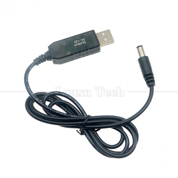 QC3.0 QC2.0 QC 充電 大出力 12V 1.5A 9V 2A 5V から 12V USB 充電ケーブル ルータ LED ストライプ 5