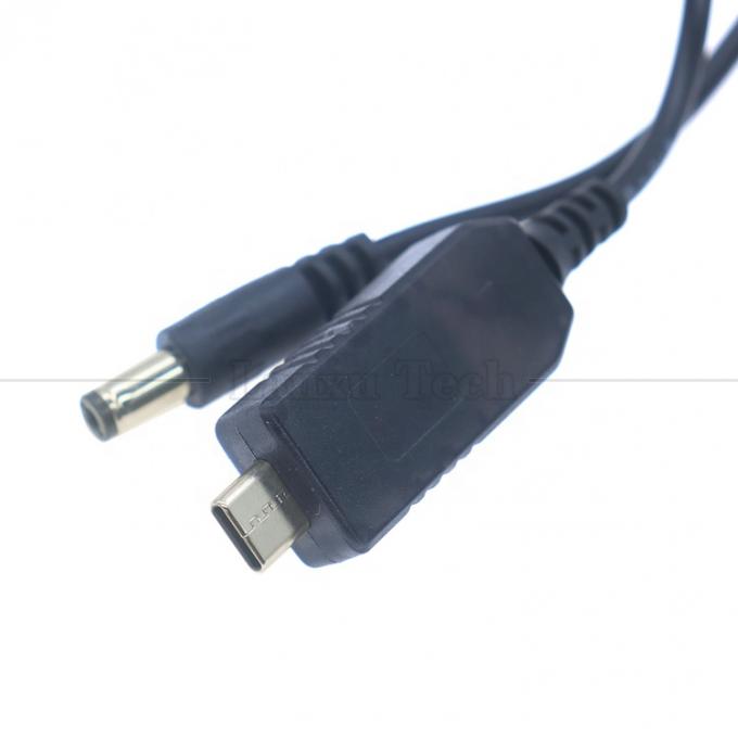 USBタイプCからDC 5.5x2.1mm 8.4v 7.4v 6v 4.5v 3.6v 3v 2.4v 9v 12v ワイファイルーターのLEDライトストライプ回路の出力ケーブル 3