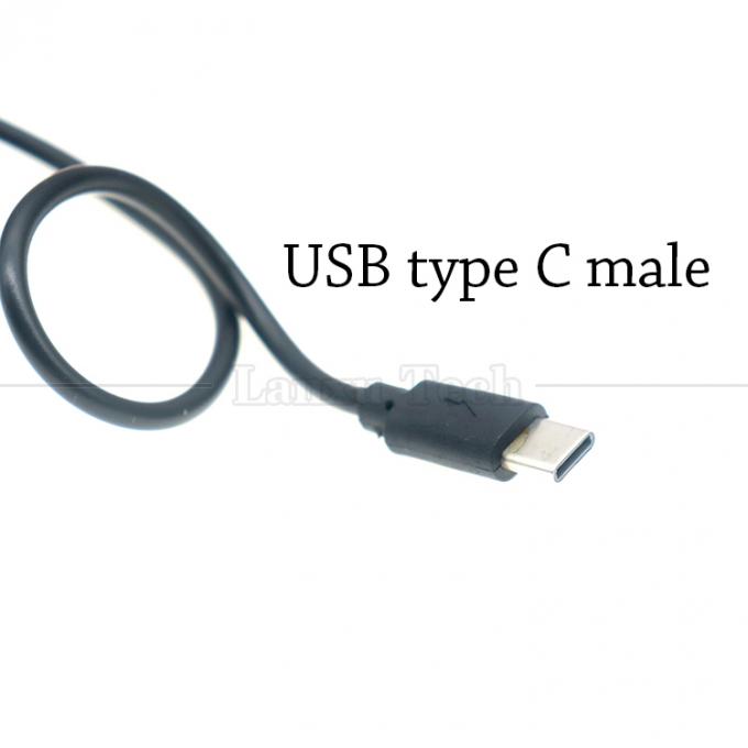 高品質の1mブースターコンバーター 5vから12v USBからUSBタイプC電源充電ケーブル 4