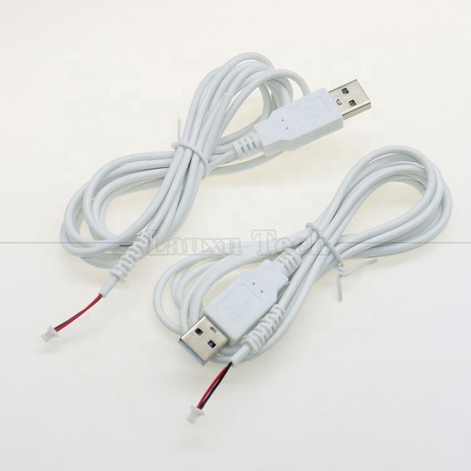 カスタムアセンブリ USB A 男性からJST 2ピン 1.0mm 2.0mm 1.25mm ピッチ SHR MX XH SH VH PH 接続ケーブル 1