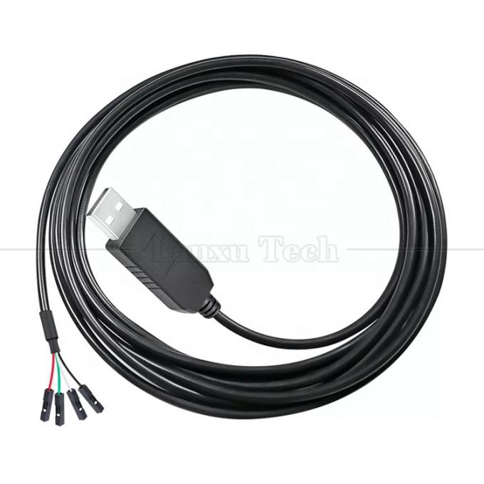 高互換性 WIN7 10 FTDI FT232 5V 3.3V USB to Uart TTL ラズベリーパイ用シリアルケーブル 5