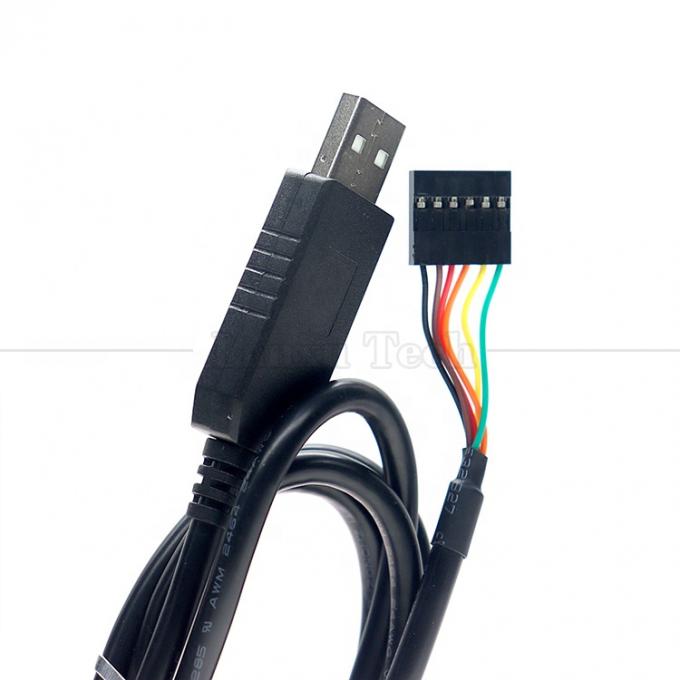 FTDIチップ FT232 USB to TTL 3.3V 5V Uart RTS CTS TXD RXD アルディノ・ラスベリー・パイ用シリアル変換ケーブル 7