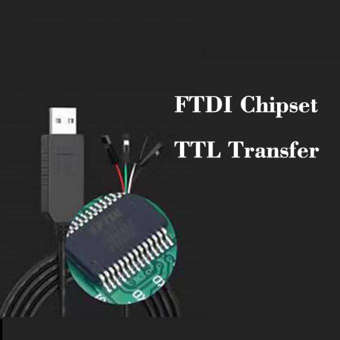 FTDI チップセット FT 232 5V 3.3V USBから4 PIN デュポン Uart TTL シリアル変換ケーブル ラズベリー Pi 1