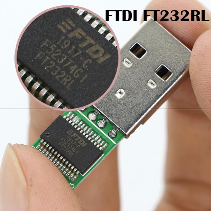 高互換性 WIN7 10 FTDI FT232 5V 3.3V USB to Uart TTL ラズベリーパイ用シリアルケーブル 2