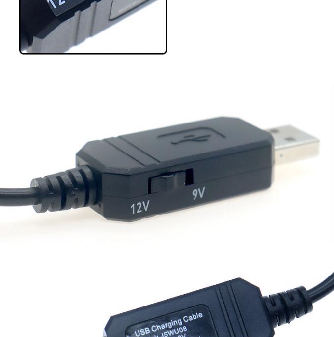 高品質のUSB 5v から 9v 12v ステップアップ DC 電源コードブースターケーブル 2