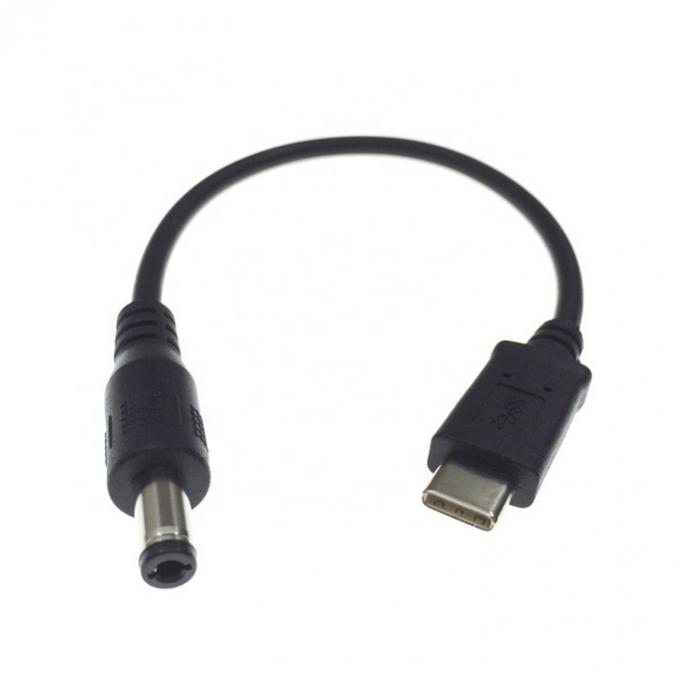 急速充電 20V 3A 65W USBタイプ C から 5.5mm X 2.1mm DC パワー PD ラップトップ用充電ケーブル 4