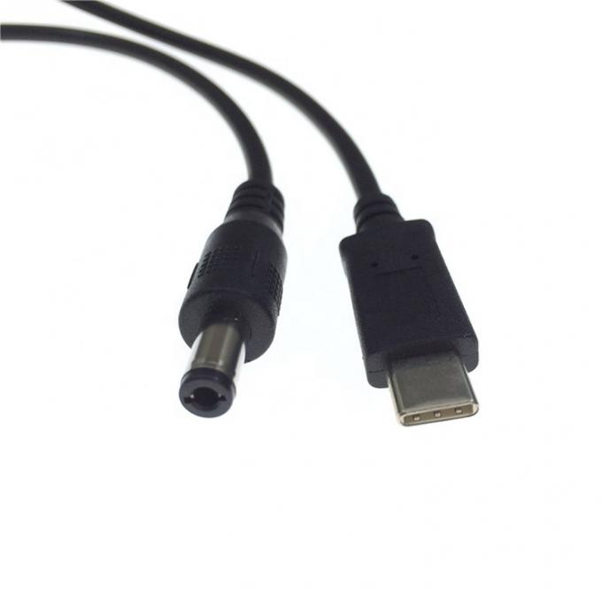 急速充電 20V 3A 65W USBタイプ C から 5.5mm X 2.1mm DC パワー PD ラップトップ用充電ケーブル 3