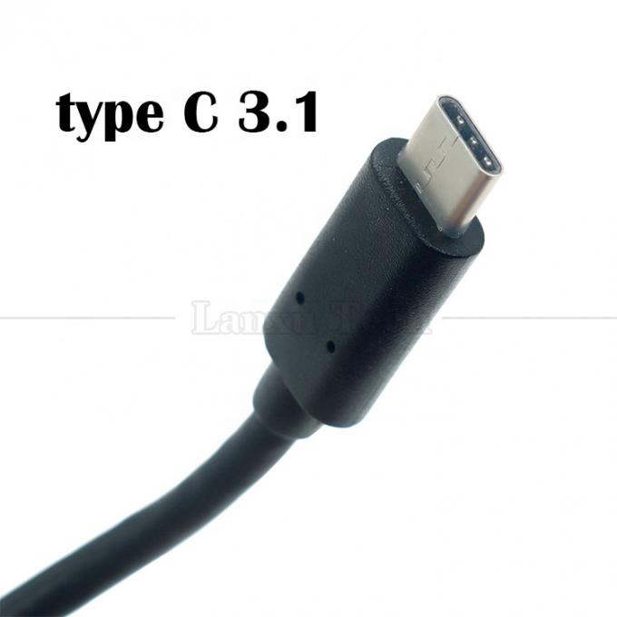 10Gbps 0.3m 1m 男性から女性タイプC 3.1 パネルマウント スクリューロックホール USB拡張ケーブル 7