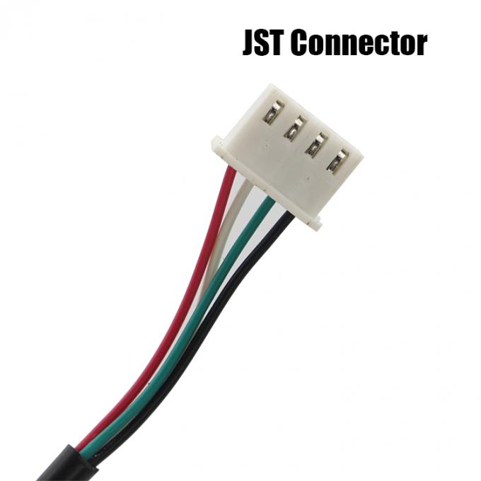 カスタムスクリューロックスタッド 女性パネルマウント USB2.0タイプAからJSTXHPHSH組立ケーブル 4