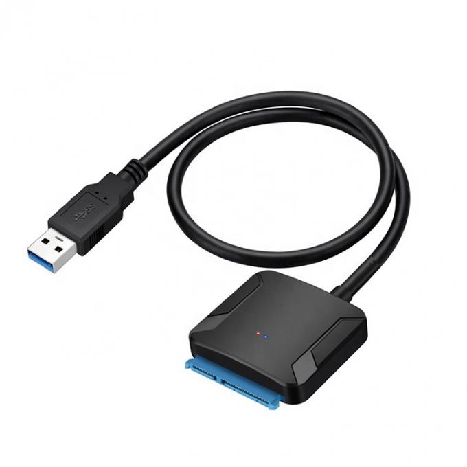 高互換性 2.5 3.5 インチ SSD HDD ハードドライブ ディスク USB 3.0 から Sata ケーブル 1