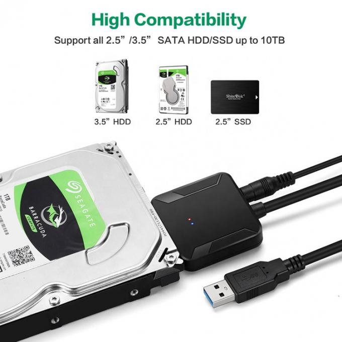 高互換性 2.5 3.5 インチ SSD HDD ハードドライブ ディスク USB 3.0 から Sata ケーブル 3