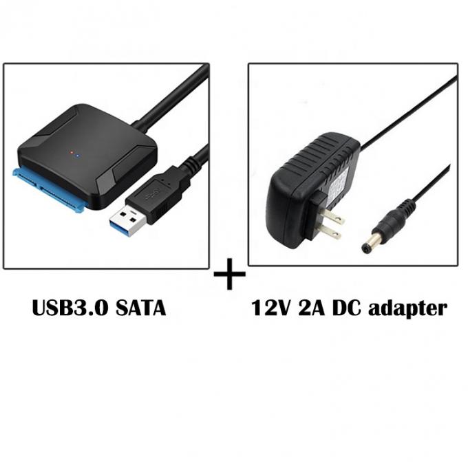 高互換性 2.5 3.5 インチ SSD HDD ハードドライブ ディスク USB 3.0 から Sata ケーブル 6