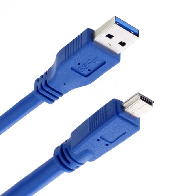 高速5GbpsUSB3.0タイプA 男性からミニB10PINUSB3.0拡張ケーブル 2