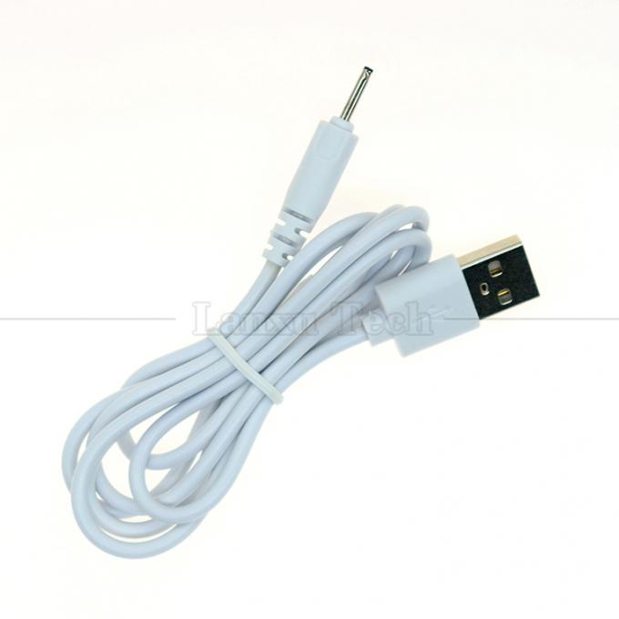 高品質 0.5M 1M 2M 3M ホワイト ブラック DC 2.0 0.6mm 充電器 USBケーブル ビブラータ 2