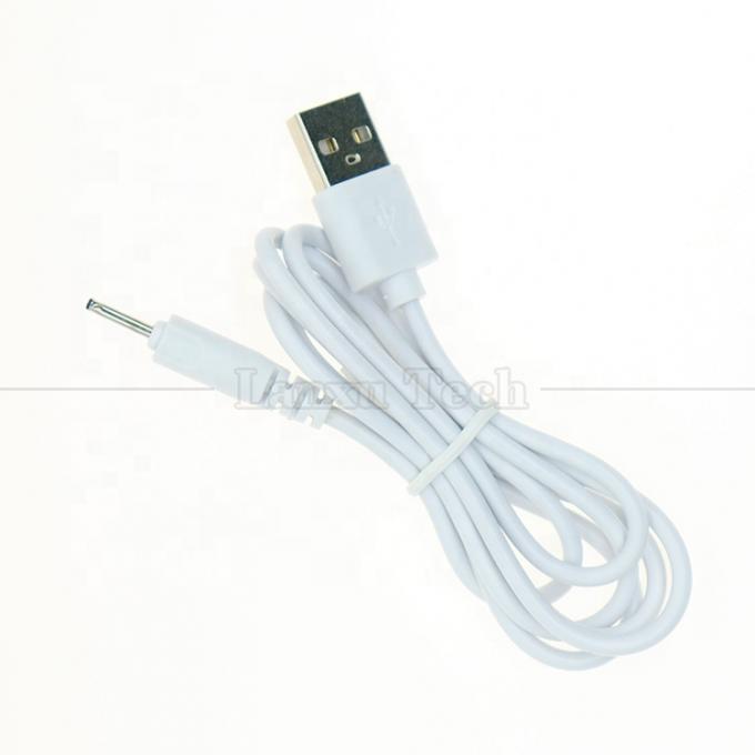 高品質 0.5M 1M 2M 3M ホワイト ブラック DC 2.0 0.6mm 充電器 USBケーブル ビブラータ 3