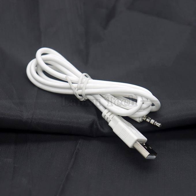 データを同期する 充電 USB A 男性からAux 4ポール 3.5mm Audio DC ジャック アダプター 充電ケーブル スピーカーヘッドフォン 5