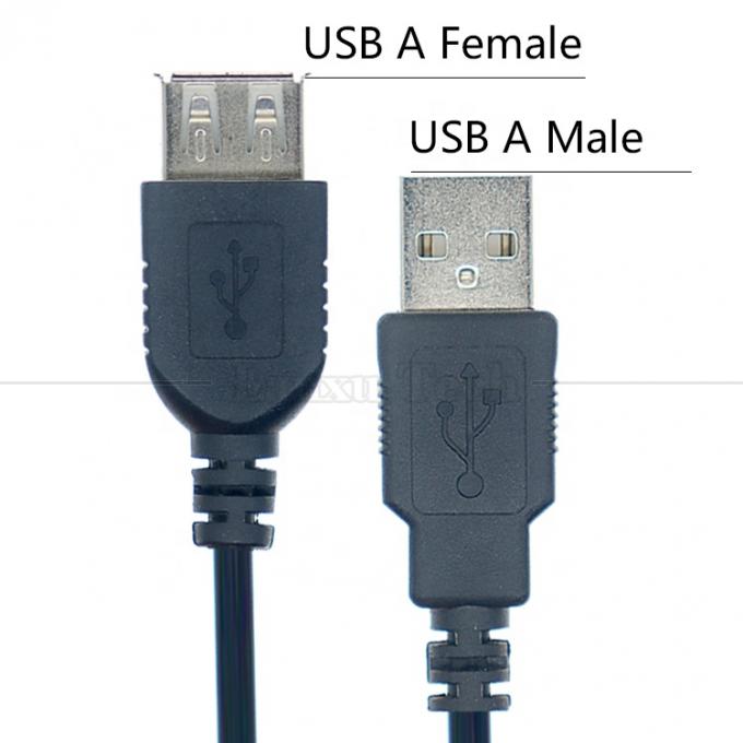 1M 2M 3M 男性から女性 USB2.0タイプA 拡張データ充電ケーブル 1