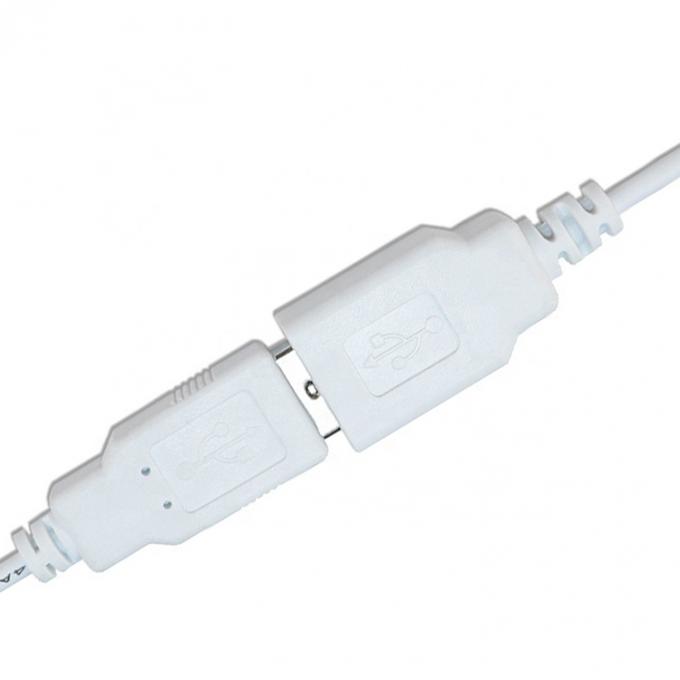 カスタム 1m 2m 3m ホワイト USB A 男性からオープンエンド 缶詰のワイヤ ブレイクアウト拡張ケーブル 6