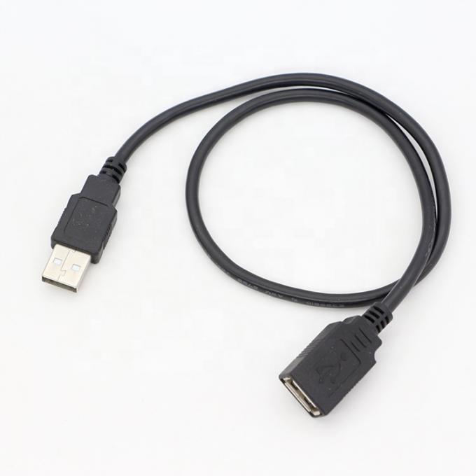 1m 2m 3m 男性から女性タイプA USB 2.0拡張データ充電ケーブル 5